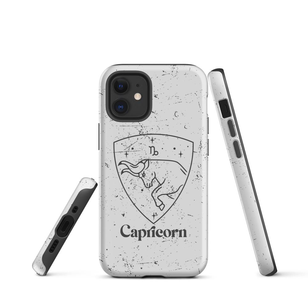 Capricorn Zodiac iPhone 12 mini Tough Case - Matte Finish - https://ascensionemporium.net